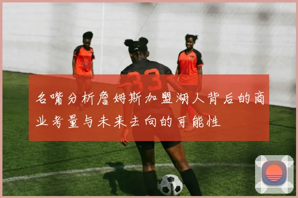 名嘴分析詹姆斯加盟湖人背后的商业考量与未来去向的可能性